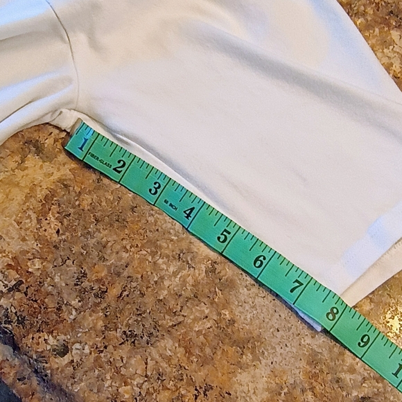 Girl's 2-Pack Children's Place Biker Shorts - White And Black - Size Large 10/12 - Picture 3 of 4